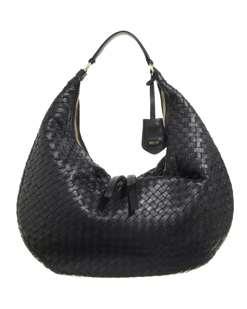 Abro Hobo Bags Beutel Nana Nos/ Black/Gold schwarz Schwarz