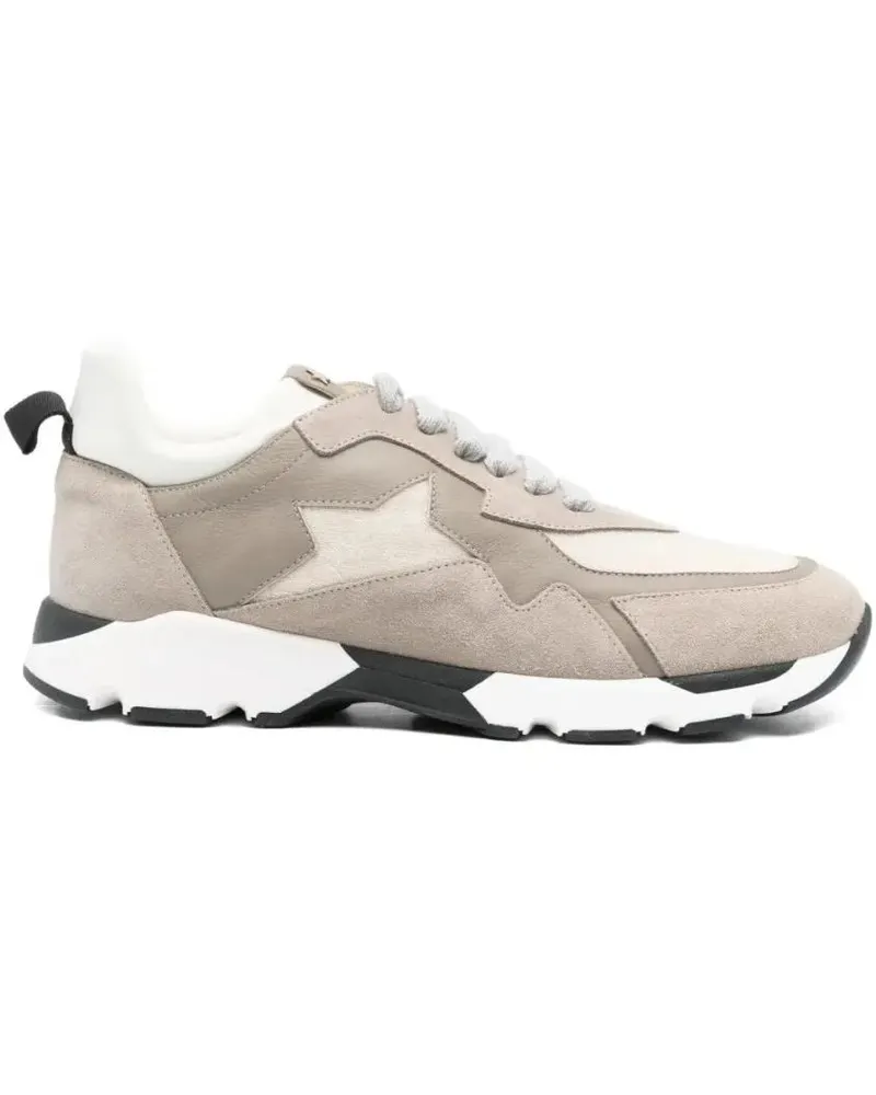 Lorena Antoniazzi Low-Top Sneaker Star-Detail Suede Sneakers beige Beige