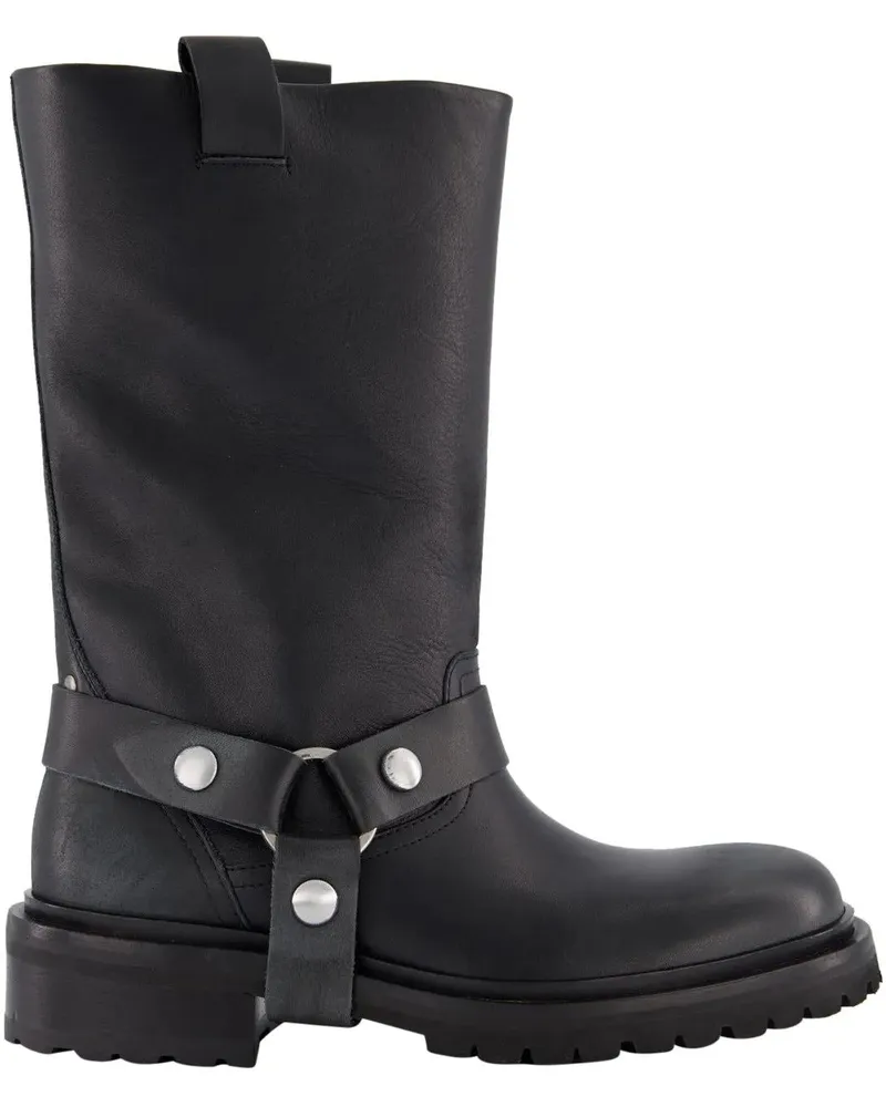 Golden Goose Stiefeletten Dames Kurt Boots Zwart schwarz Schwarz