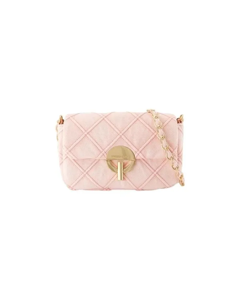 Vanessa Bruno Hobo Bags Moon Moyen Crossbody - Cotton - Pink pink Rosa