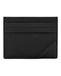 Fendi Portemonnaies Diagonal Cardholder Schwarz