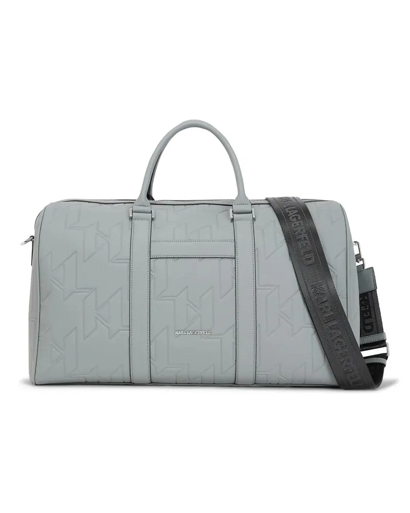 Karl Lagerfeld Shopper K/URBAN MONOGRAM WEEKENDER-TASCHE grau Grau