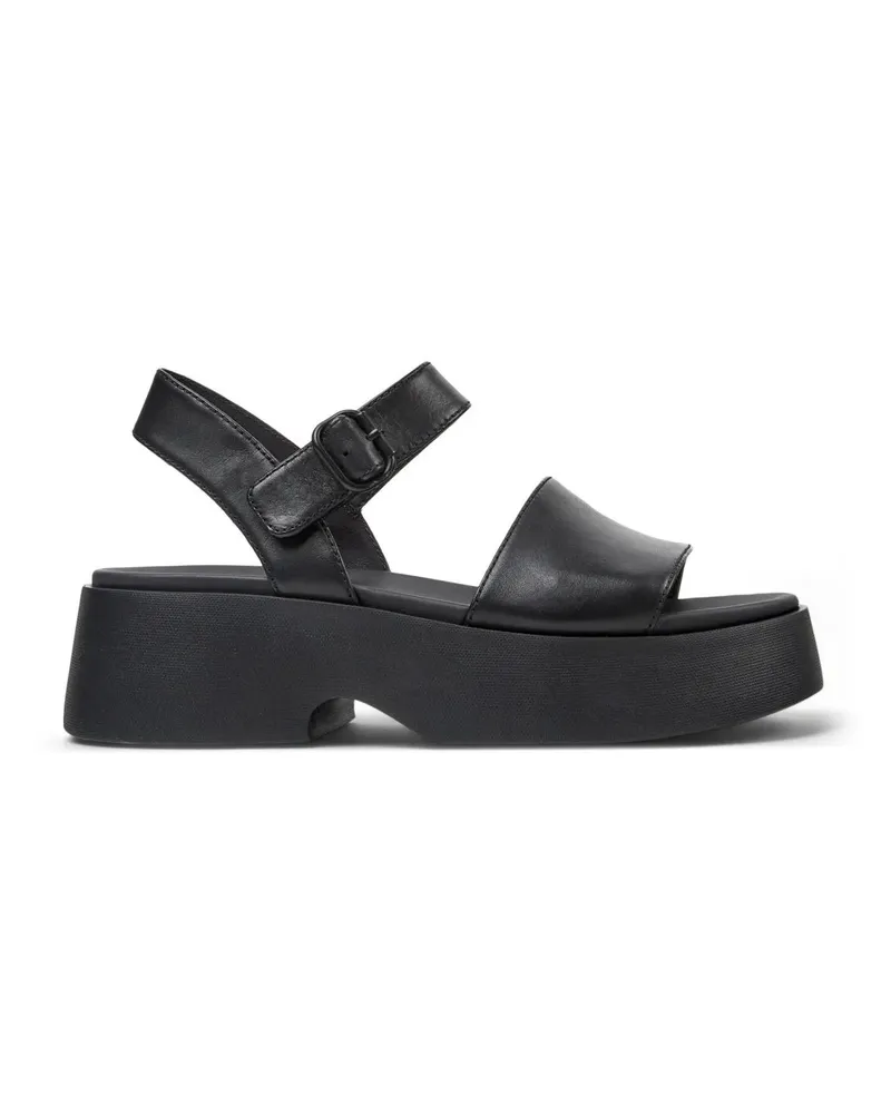 Camper Sandaletten mit Absatz Sandalen Tasha schwarz Schwarz