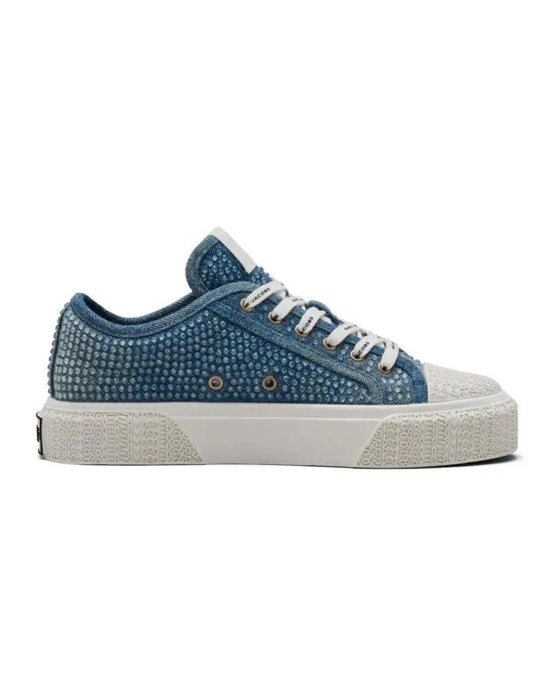 Marc Jacobs Low-Top Sneaker The Crystal Denim Sneakers blau Blau