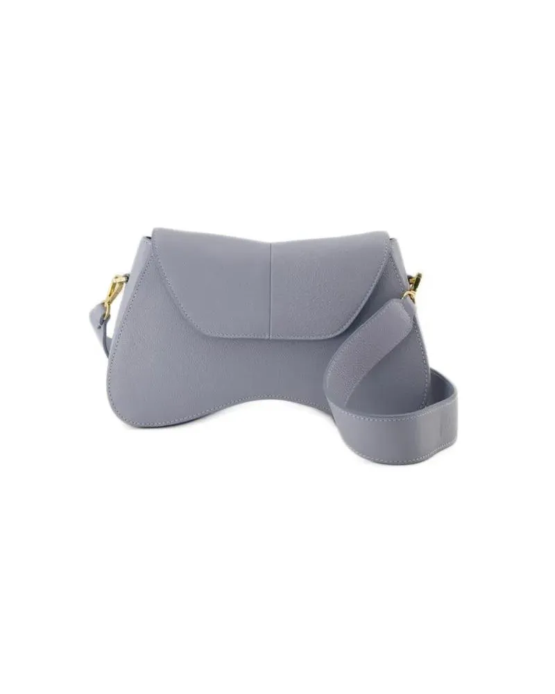 Elleme Hobo Bags Space Hobo Bag  - Grey/Blue - Leather blau Blau