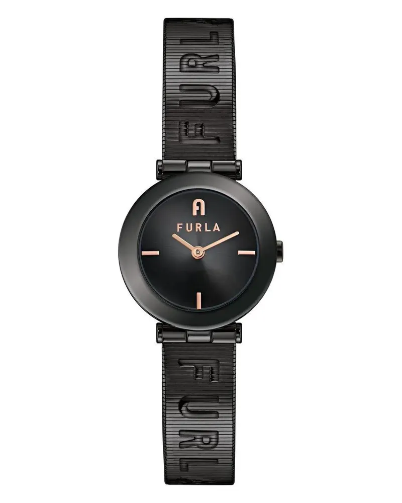 Furla Uhr Quarz-Analoguhr  Piuma black Schwarz