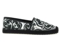 Loafer 'Maiolica' Espadrilles schwarz