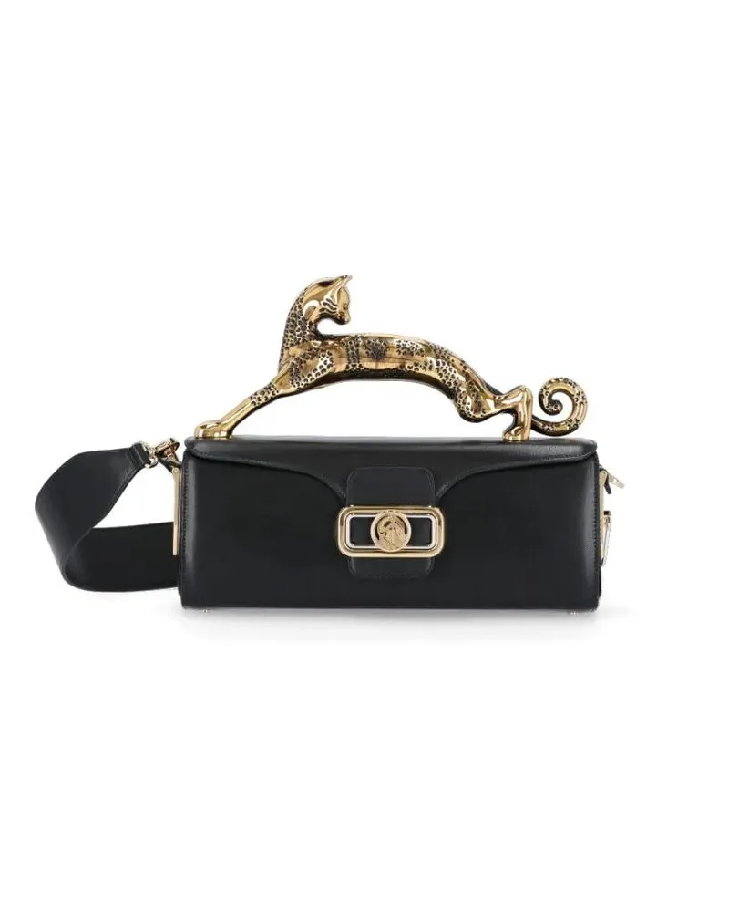 Lanvin Crossbody Bags Pencil Cat Hand Bag Schwarz