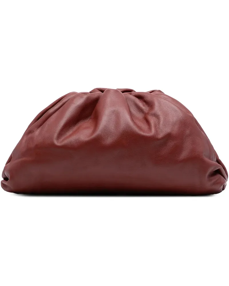 Bottega Veneta Clutches Teen Lambskin Pouch rot Rot