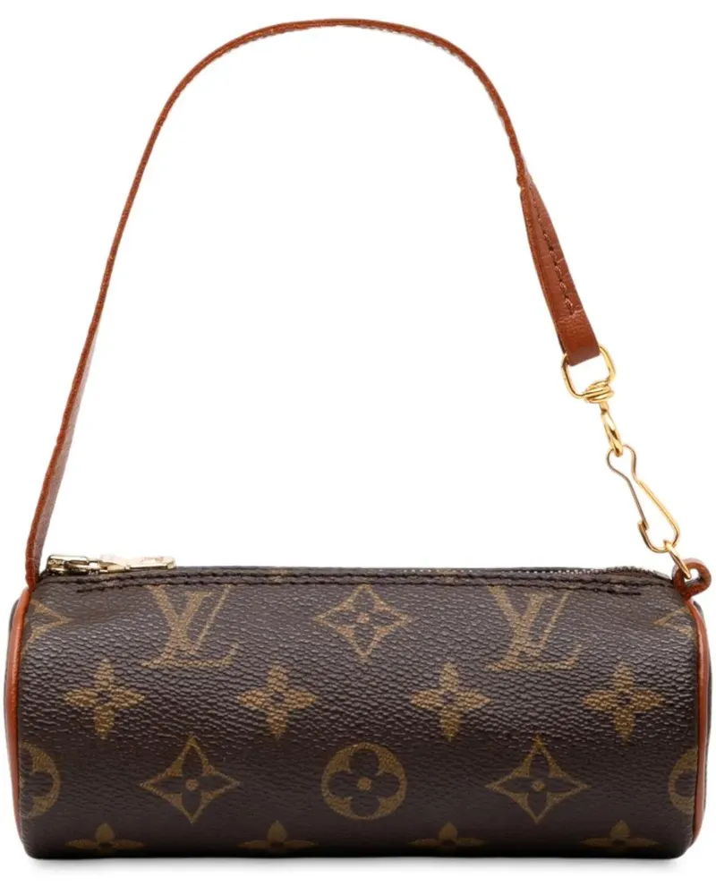 Louis Vuitton Crossbody Bags Monogram Papillon Pochette braun Braun
