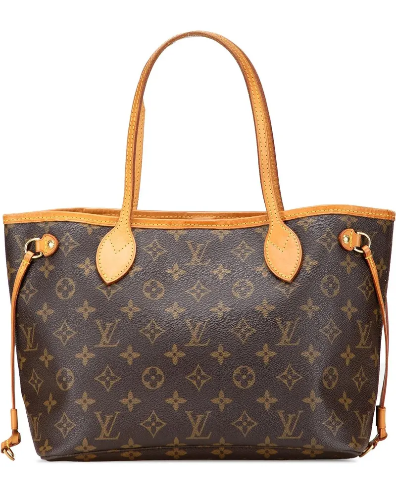Louis Vuitton Shopper Monogram Neverfull PM braun Braun