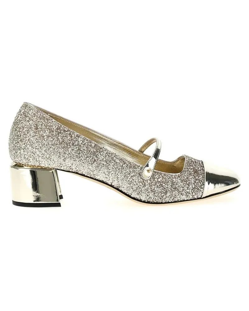 Jimmy Choo Hohe Schuhe 'Elisa' Pumps grau Grau