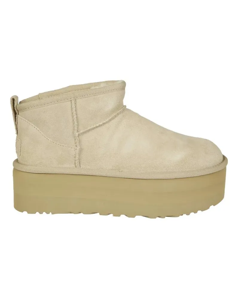 UGG Stiefel W Classic Ultra Mini Platform Boots beige Beige