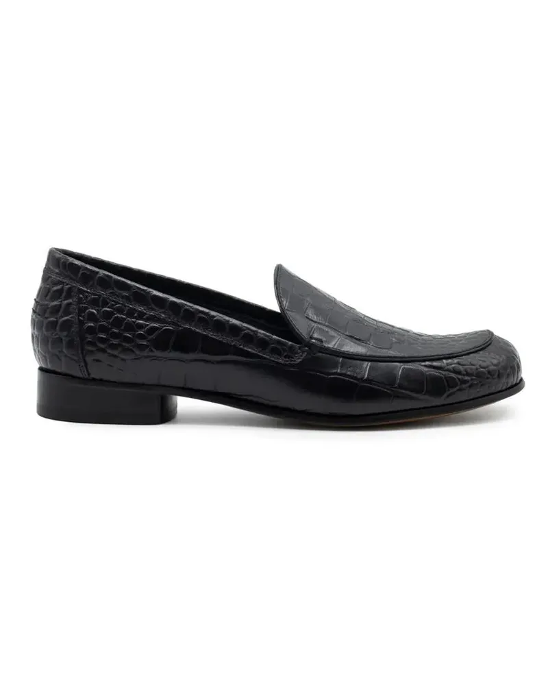 Gia Borghini Money Loafer schwarz Schwarz