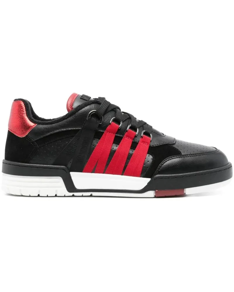 Moschino Low-Top Sneaker Sneakers Black schwarz Schwarz