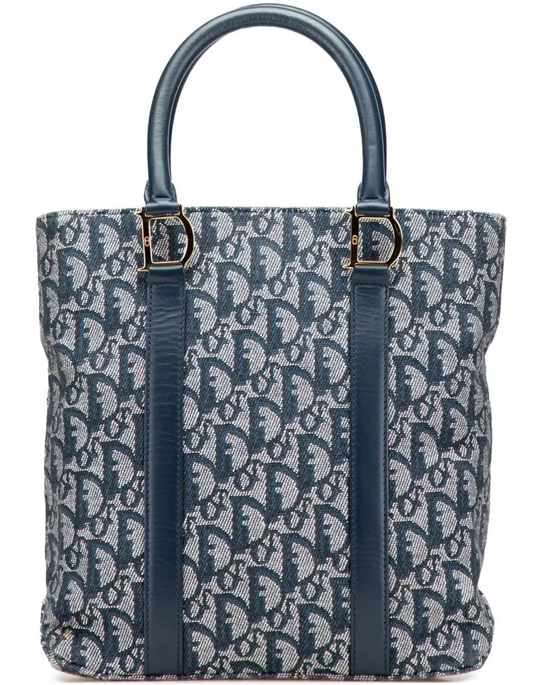 Dior Shopper Diorissimo Trotter Canvas Tote blau Blau