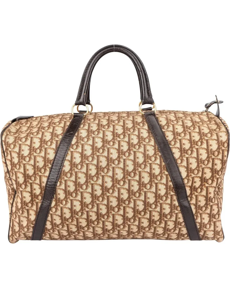 Dior Crossbody Bags  Trotter Monogram Boston 40 Handbag braun Braun