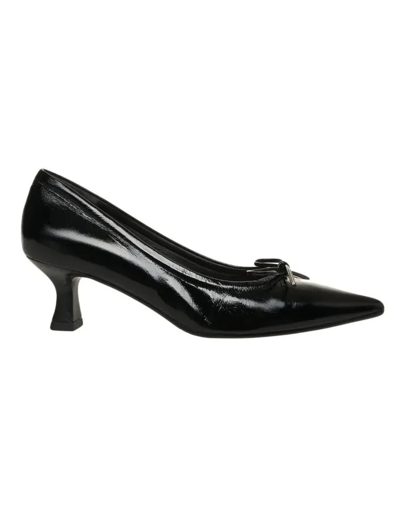 Billi Bi Hohe Schuhe Patent Leather Pumps schwarz Schwarz