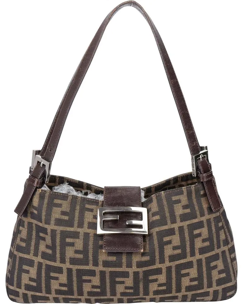 Fendi Crossbody Bags  FF Monogram Baguette Shoulder Bag bunt Bunt