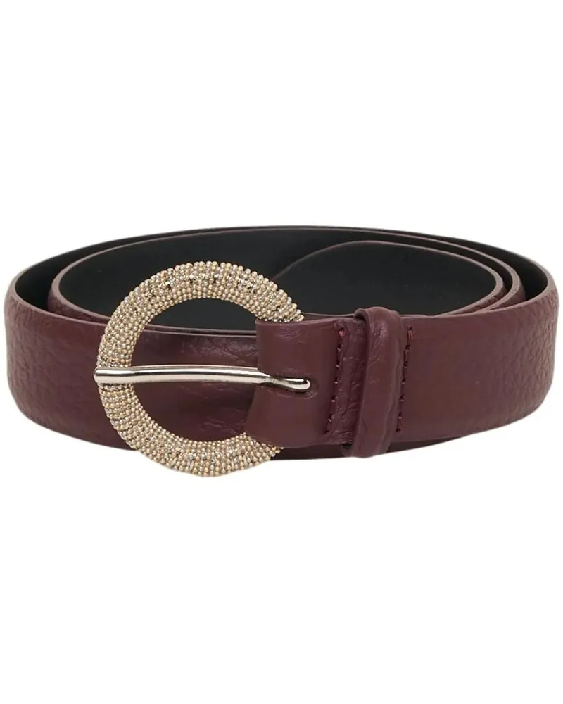 Orciani Gürtel Cintura con dettaglio borchie rot Rot