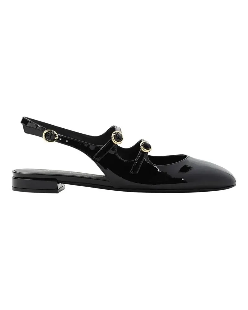 Stuart Weitzman Sandalen Benni Mj Slingback schwarz Schwarz