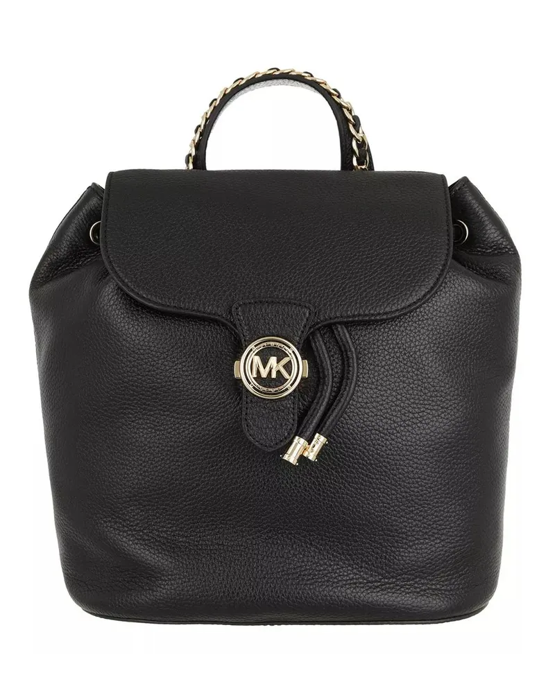 Michael Kors Rucksack Mina Large Drawstring Backpack Schwarz