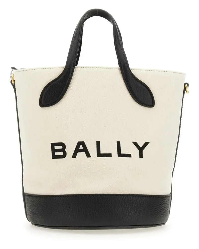 Bally Shopper & Totes Structured Bucket Bag With Dual Handles And Adjust beige Beige