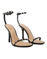 Alexander Wang Sandalen & Sandaletten Nicki 105 Sandals - Leather - Black Schwarz