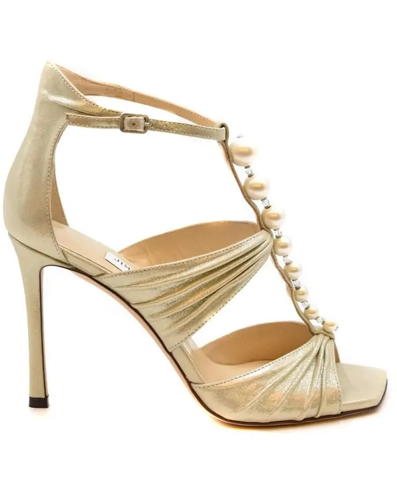 Jimmy Choo Sandalen Sandals Gray grau Grau