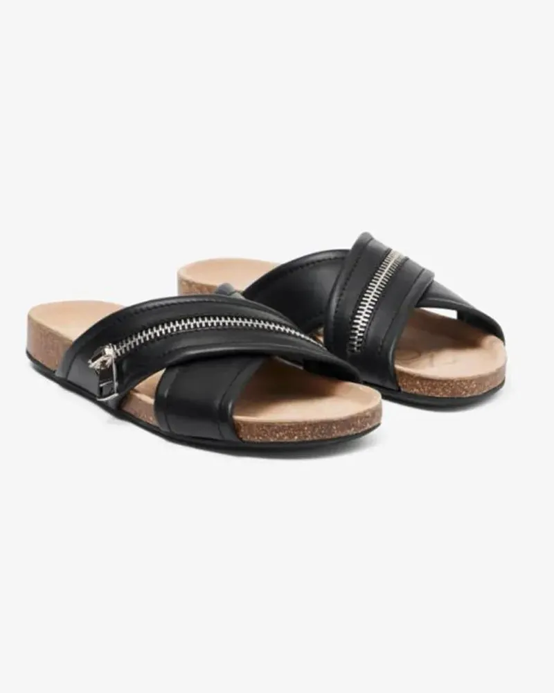 J.W.Anderson Sandalen JW ANDERSON Schwarze Slides braun Braun
