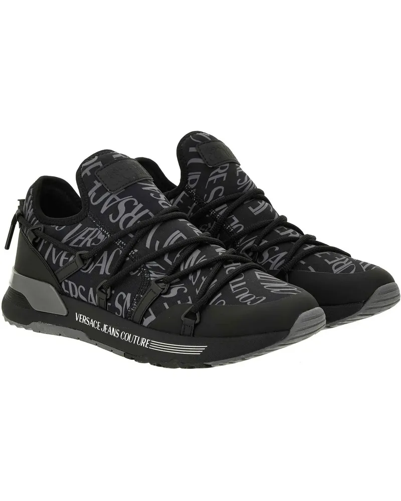 Versace Jeans Low-Top Sneaker Sneakers Black schwarz Schwarz