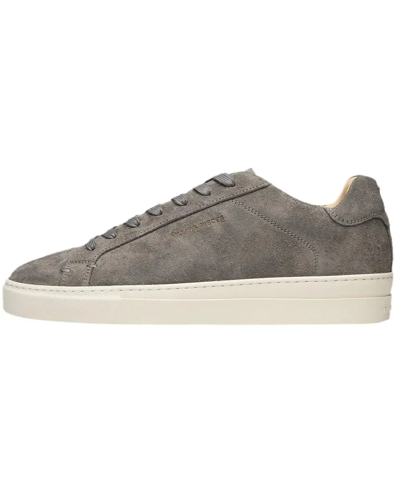 Filling Pieces Low-Top Sneaker Tiebreak Fuzz Dark Grey grau Grau