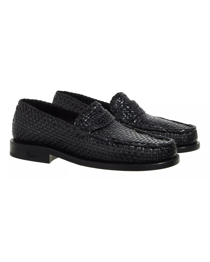 Marni Loafer Woven Light Loafer schwarz Schwarz