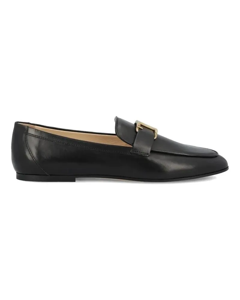 TOD'S T Timeless Leather Loafers schwarz Schwarz