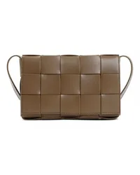 Bottega Veneta Shopper Brown Leather Cassette Bag Braun