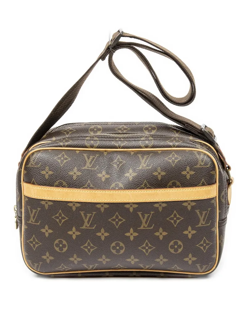 Louis Vuitton Crossbody Bags Reporter PM braun Braun