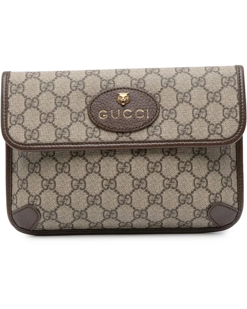 Gucci Bauchtaschen 2016-2024 GG Supreme Web Neo Vintage Belt Bag braun Braun