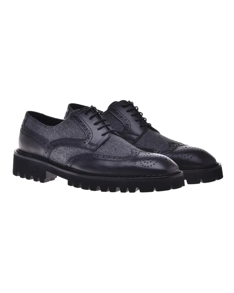 Baldinini Slipper & Pantoletten SCHNÜRSCHUH  schwarz Schwarz