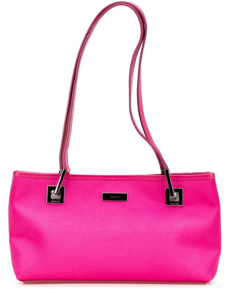 Gucci Hobo Bags Satin Shoulder Bag rosa Gold