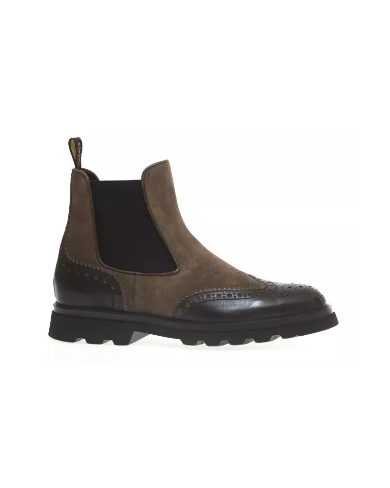 Doucal´s Stiefel Brown Leather Ankle Boots braun Braun