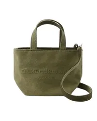 Alexander Wang Tote Punch Mini Shopper Bag - Cotton - Khaki Grün