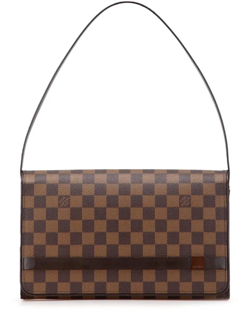 Louis Vuitton Hobo Bags Damier Ebene Tribeca Long braun Braun