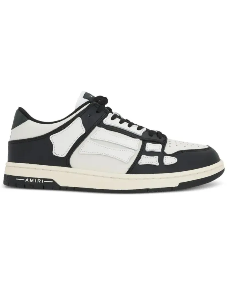 Amiri Low-Top Sneaker Panelled Leather Sneakers With Logo Accents weiß Weiß