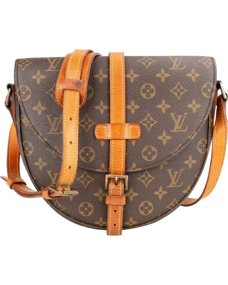 Louis Vuitton Crossbody Bags  Canvas Monogram Chantilly GM Crossbo braun Braun