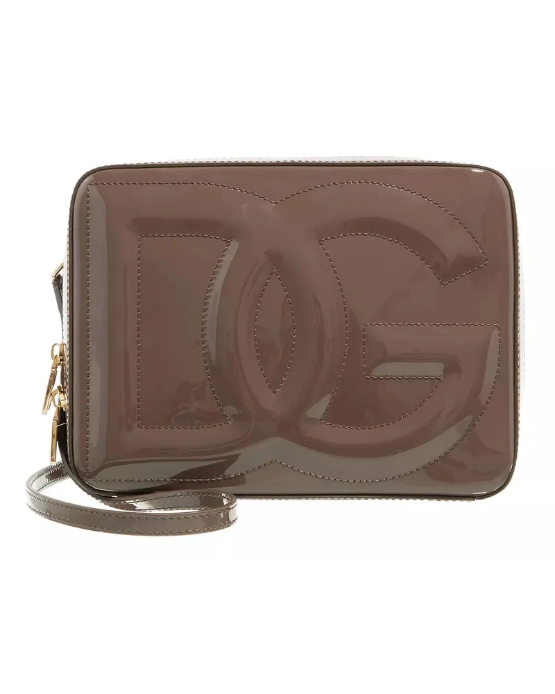 Dolce & Gabbana Crossbody Bags Logo Camera Bag Braun