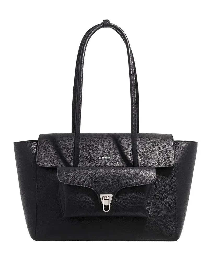 Coccinelle Crossbody Bags double Beat schwarz Schwarz