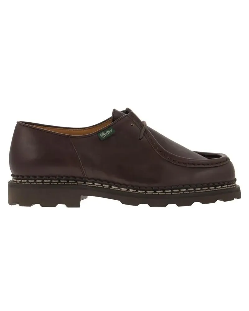 Paraboot Michael - Leather Derby schwarz Schwarz