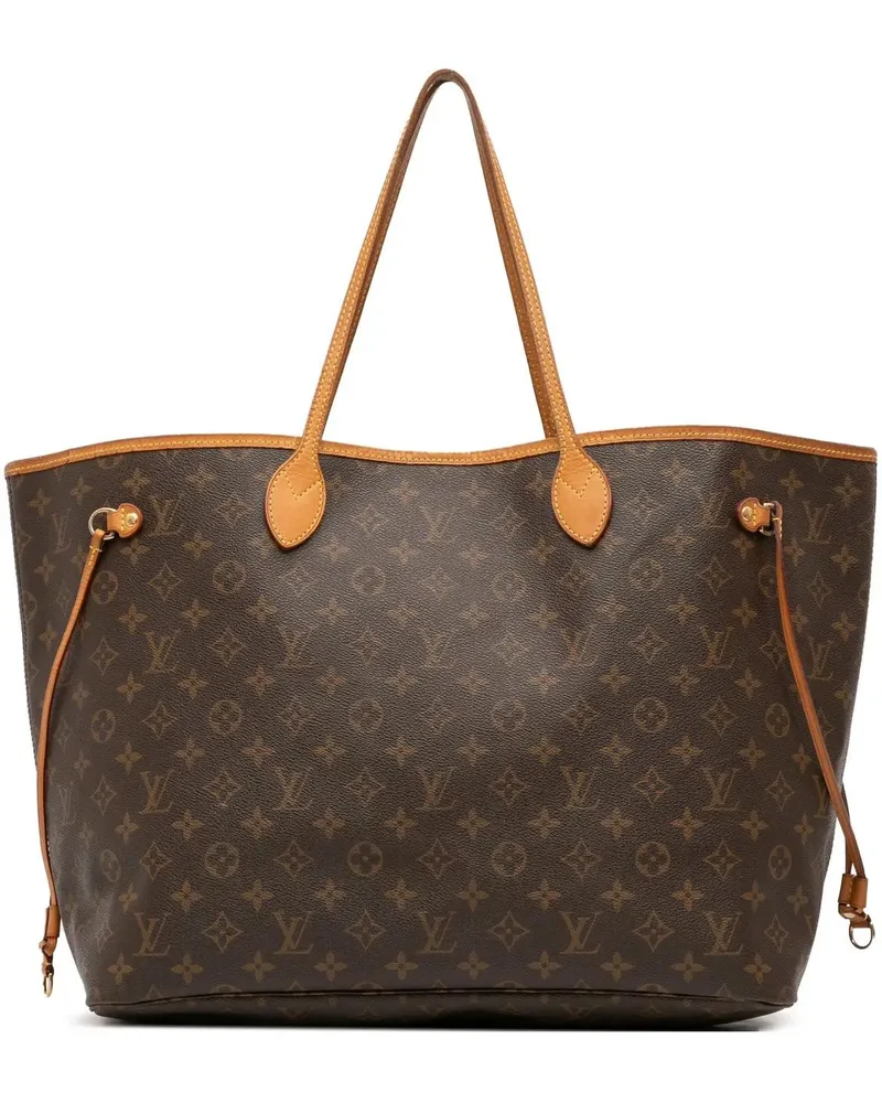 Louis Vuitton Shopper Monogram Neverfull GM braun Braun