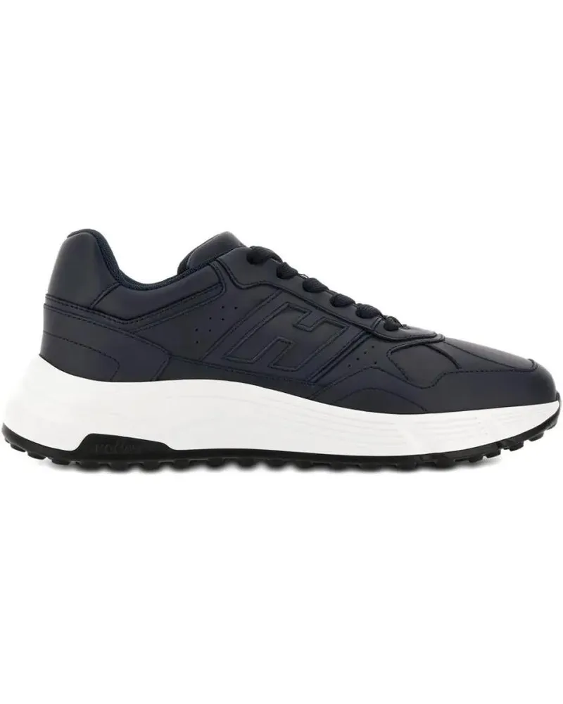 Hogan Low-Top Sneaker Lace-Up Black Sneakers With Padded Ankle Support schwarz Schwarz