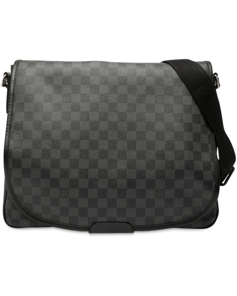 Louis Vuitton Hobo Bags Damier Graphite Daniel GM schwarz Schwarz